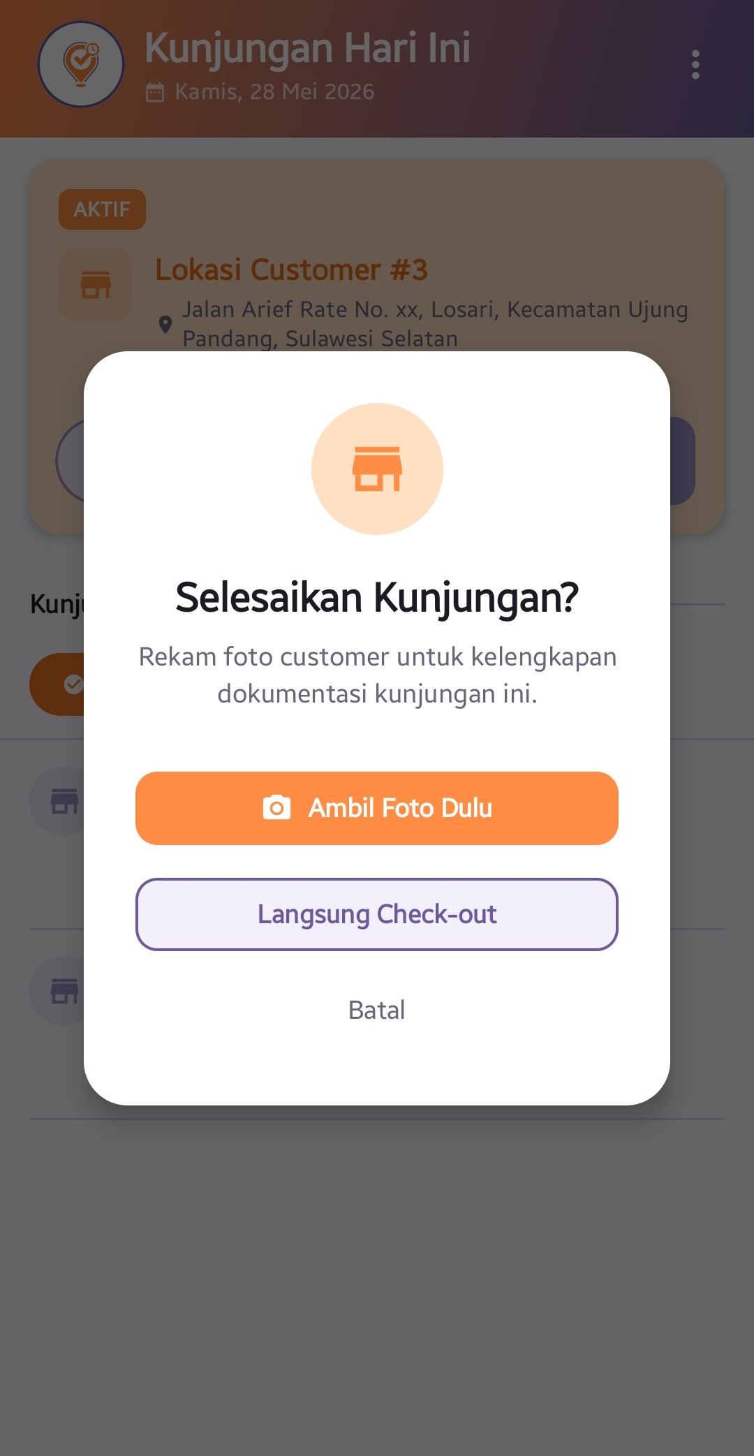 Checkout